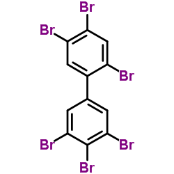 2,2’,4,4’,5,5’-六溴联苯结构式