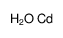cadmium,hydrate Structure