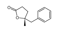 (5R)-5-benzyl-5-methyloxolan-2-one Structure