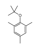 1,3,5-trimethyl-2-[(2-methylpropan-2-yl)oxy]benzene Structure