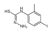 1-amino-3-(4-iodo-2-methylphenyl)thiourea Structure