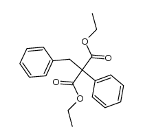 diethyl benzyl(phenyl)malonate结构式