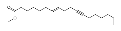 methyl octadec-7-en-11-ynoate结构式