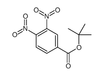 tert-butyl 3,4-dinitrobenzoate Structure