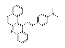 12-[p-(Dimethylamino)styryl]benz[a]acridine结构式