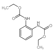 Carbamic acid,N,N'-1,2-phenylenebis-, C,C'-diethyl ester结构式