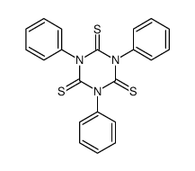 1,3,5-triphenyl-1,3,5-triazinane-2,4,6-trithione Structure