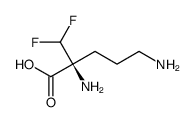 依氟鸟氨酸结构式