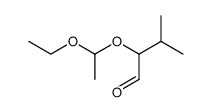 2-(1-ethoxy-ethoxy)-3-methyl-butyraldehyde Structure
