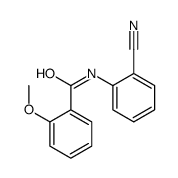 Benzamide, N-(2-cyanophenyl)-2-methoxy- (9CI)结构式