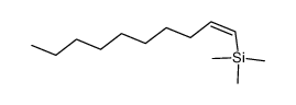 (Z)-1-(trimethylsilyl)-1-decene结构式