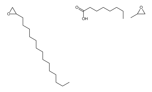 甲基环氧乙烷与环氧乙烷的聚合物的单辛基酸酯十四烷基醚结构式