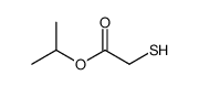 巯基乙酸异丙酯结构式