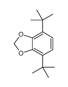 4,7-ditert-butyl-1,3-benzodioxole结构式