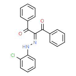 2-[(2-Chlorophenyl)hydrazono]-1,3-diphenyl-1,3-propanedione结构式
