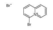 4-bromoquinolizin-5-ium,bromide Structure