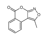 1-methylisochromeno[3,4-c][1,2]oxazol-5-one结构式