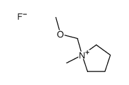 1-(methoxymethyl)-1-methylpyrrolidin-1-ium,fluoride结构式