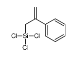 trichloro(2-phenylprop-2-enyl)silane结构式