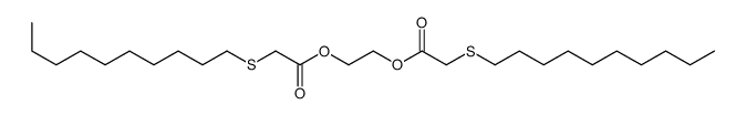 ethylene bis[(decylthio)acetate] Structure
