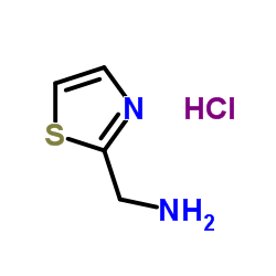 噻唑-2-基甲胺盐酸盐结构式