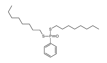 bis(octylsulfanyl)phosphorylbenzene结构式