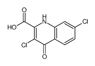Kynurenic acid,3,7-dichloro- (5CI) Structure