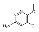 5-chloro-6-methoxy-pyridazin-3-ylamine Structure