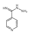 4-吡啶甲亚胺酸肼结构式