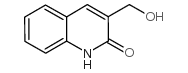 3-(羟甲基)喹啉-2(1H)-酮结构式