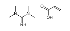 prop-2-enoic acid,1,1,3,3-tetramethylguanidine Structure