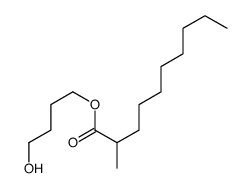 4-hydroxybutyl 2-methyldecanoate Structure