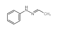 acetaldehyde phenylhydrazone Structure