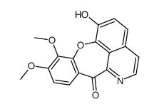 8,9-Dimethoxy-6-hydroxy-12H-[1]benzoxepino[2,3,4-ij]isoquinolin-12-one结构式