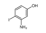 3-氨基-4-碘苯酚结构式