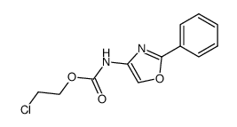(2-phenyl-oxazol-4-yl)-carbamic acid 2-chloro-ethyl ester Structure