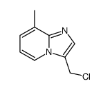 3-Chloromethyl-8-methyl-imidazo[1,2-a]pyridine Structure