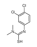 3-(3,4-dichlorophenyl)-1,1-dimethylthiourea结构式
