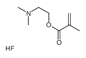 2-(dimethylamino)ethyl 2-methylprop-2-enoate,hydrofluoride结构式
