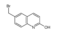 6-(bromomethyl)quinolin-2(1H)-one Structure