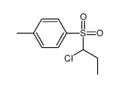1-(1-chloropropylsulfonyl)-4-methylbenzene Structure