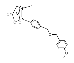N-methyliminodiacetic acid boronate结构式