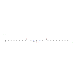 HYDROXYPROPYL BISISOSTEARAMIDOPROPYLDIMONIUM CHLORIDE Structure