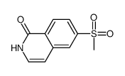 6-methylsulfonyl-2H-isoquinolin-1-one Structure