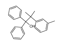 2-methyl-1,1-diphenyl-2-(m-tolyl)propan-1-ol Structure