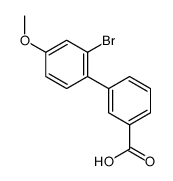 2’-溴-4’-甲氧基联苯-3-羧酸结构式