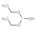 Phosphorous acid,diethyl ester Structure