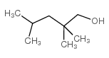 2,2,4-三甲基-1-戊醇结构式