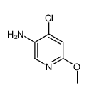 4-chloro-6-methoxypyridin-3-amine Structure