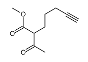 methyl 2-acetylhept-6-ynoate结构式